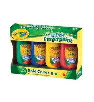Paint Finger Crayola My First Washable Assorted Colours Pack 4