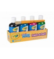 Crayola paint a pack 4 paint w/brush version 2