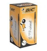 Pen Bic bp Cristal Medium Black bx50