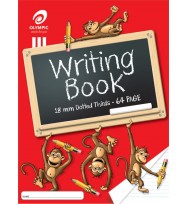 Writing Book Monkeys 330x245 18mm Dotted Thirds 64 pages