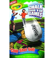 Grab & go games crayola washable sidewalk chalk chip shot golf