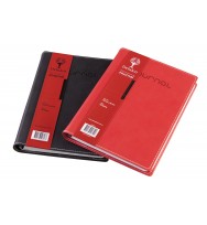 Journal debden a5 r&b soft vivella cover 200p black