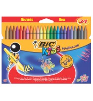 Crayons bic plastidecor pk24