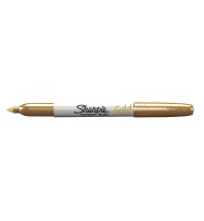 Marker Sharpie Metallic Permanent Gold Box 12