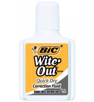 Correction fluid bic wite-out quick dry