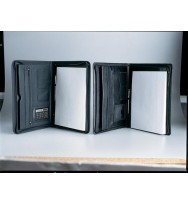 Compendium debden portfolio 250x345 leather black 5115g