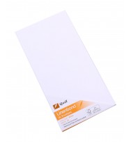 Envelopes Quill DL Linenbond White Pack 10