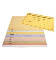 Card quill a4 parchtone blue 176gsm pk100