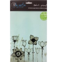 Paper la carta a4 120gsm metallic arctic blue pk10