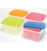 Porta box crystalfile summer cols orange