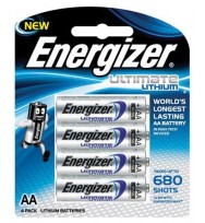 Battery energizer lithium l91 aa bp4