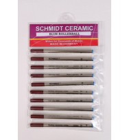 Pen refill schmidt ceramic roller ball blue pk 10