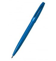 Pen pentel fibre tip s520 sign blue bx 12