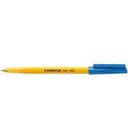 Pen staedtler bp stick 430 f blue bx10