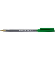 Pen staedtler bp stick 430 med green bx10