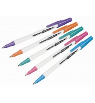 Pen p/mate bp kilometrico i-colour asst bx12