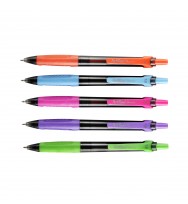 Pen artline bp ikonic brights assorted bx 12