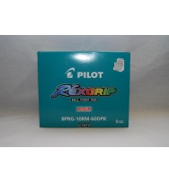 Pen pilot rexgrip neon asst colours disp 60