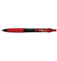 Pen artline bp 8410 retract med red bx 12
