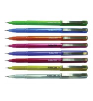 Marker artline 200 brights f orange 0.4mm bx 12