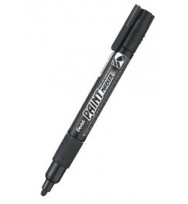 Marker pentel paint bullet black bx 12