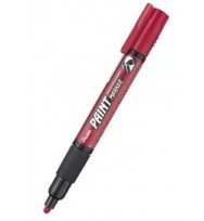 Marker pentel paint bullet red bx 12