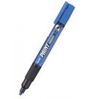 Marker pentel paint bullet blue bx 12