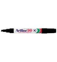 Marker artline 90 broad black bx 12