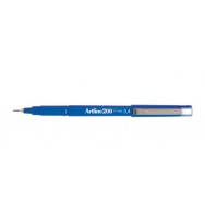 Marker artline 200 fine blue 0.4mm - box of 12