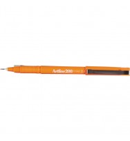 Marker artline 200 fine orange 0.4mm bx 12