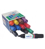 Marker artline 50 medium broad tip assorted