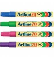 Marker artline 70 brights 4 assorted