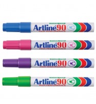 Marker artline 90 brights 4 assorted bx 12