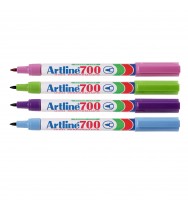 Marker artline 700 brights 4 assorted