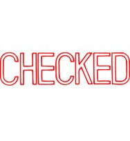 X-stamper 1038 checked