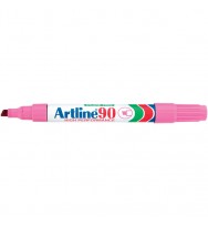 Marker artline 90 broad pink bx 12