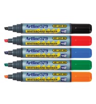 Marker w/b artline 579 blue bx 12