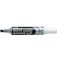 Marker whiteboard maxiflo pentel mwl6 chisel tip blue bx 12