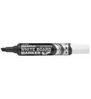 Marker pentel #mwl6 whiteboard maxi chisel black bx 12
