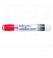 Marker uni pwb202 whiteboard bullet red bx 12