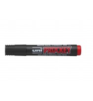 Marker uni prockey pm122 bullet red bx 12