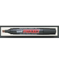 Marker uni prockey pm126 chisel black bx 12
