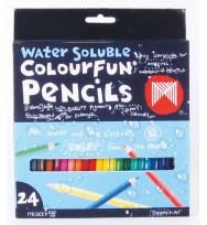 Pencil coloured micador colourfun water/sol bx24
