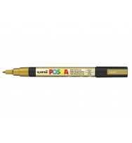 Marker uni posca pc3m bullet tip gold