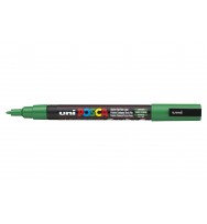 Marker uni posca pc3m bullet tip green
