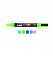 Marker uni posca pc5m asst new colours bx 12