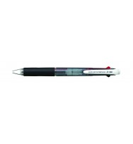 Pen uni rb jetstream sxe retractable 3 colours 0.7mm black barrel bx 12