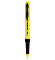 Highlighter bic briteliner grip yellow  bx 12