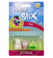 Toy characters artline stix pack 3 animals 1