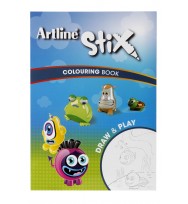 Book colouring artline stix a4 32 pages